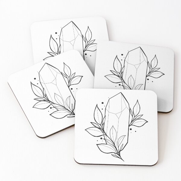 Item preview, Rose Quarts (line art) designed and sold by Cecilia Yamashita.