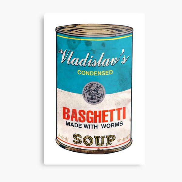 Vladislav's Basghetti, What We Do in the Shadows Metal Print