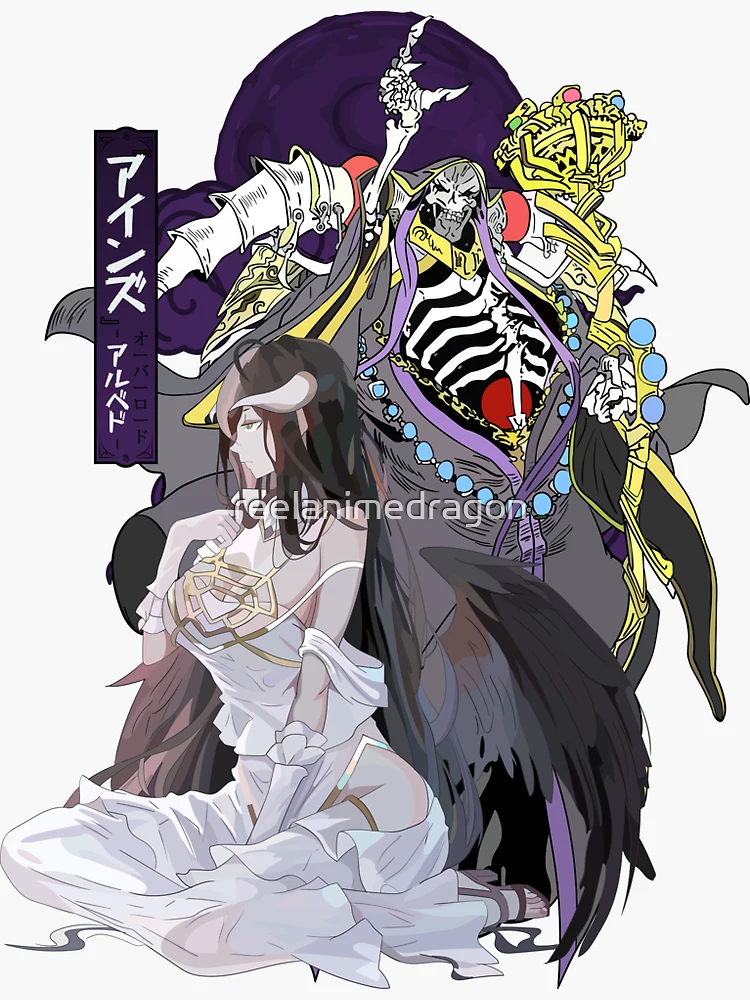 Albedo♥️ and AINZ OOAL GOWN💀/OVERLORD☠️