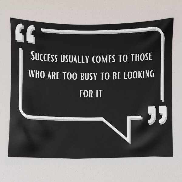 Item preview, Success usually comes to those who are too busy to be looking for it designed and sold by TEESHOO.
