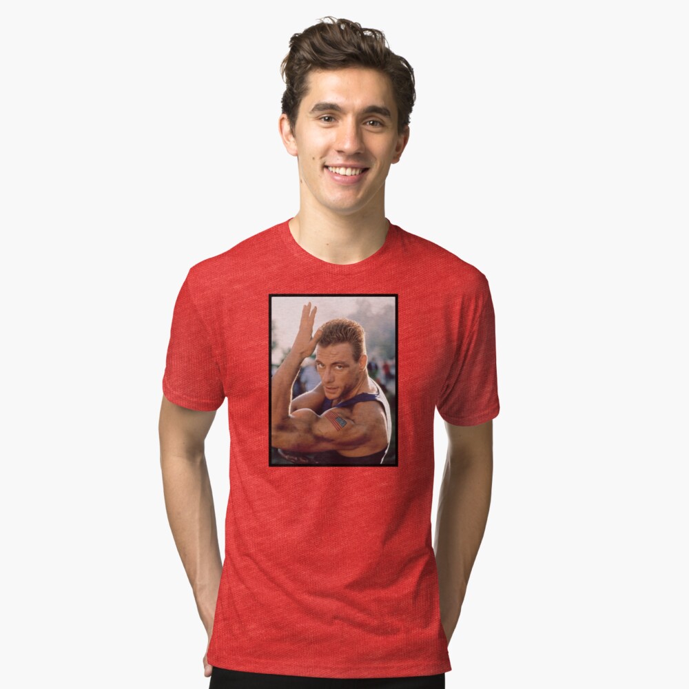 van damme t shirt