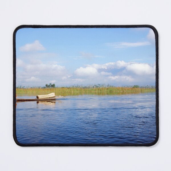 Item preview, 1970s - Lone boatman on a lake in Kashmir, India designed and sold by thatwaslife.