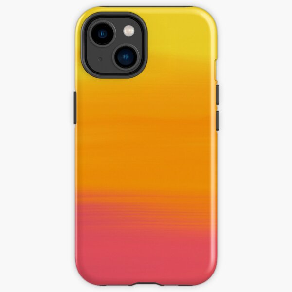 Ombre colors - yellow, orange, red - pattern  iPhone Tough Case
