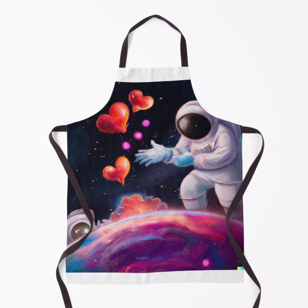 Item preview, Astronaut Seeds Love in Space on St Valentine's Day designed and sold by MagnaSpes.
