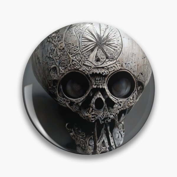 Item preview, Embossed Skull  designed and sold by AiArtestry.