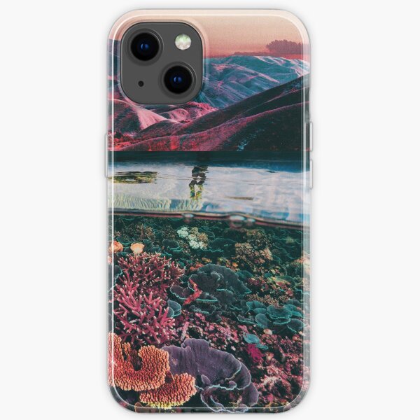 Space coral iPhone Soft Case