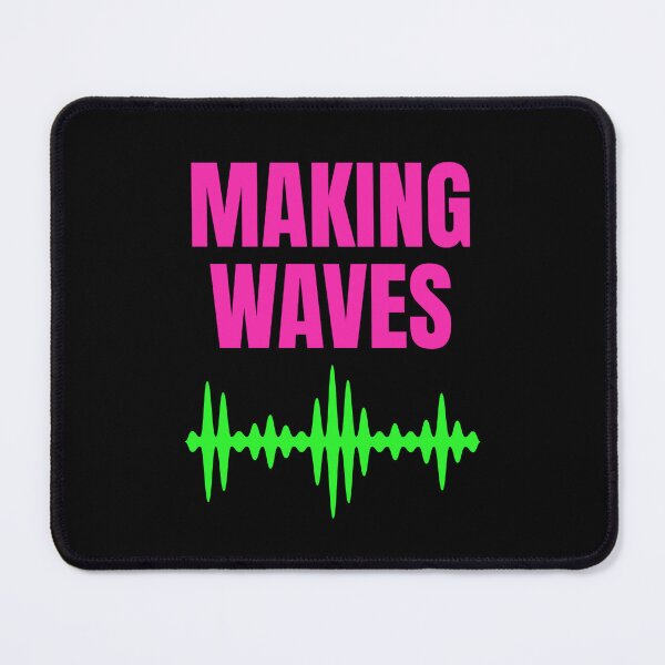 Item preview, Making Waves - Sound Waves - Music Producer T-Shirt designed and sold by SirenSeventyOne.