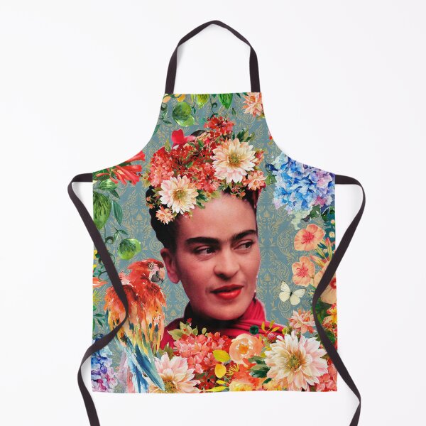 Item preview, Frida Kahlo Blue Flowers designed and sold by Muycote.