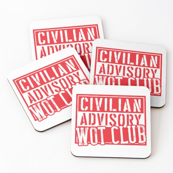 Artikelvorschau, Civilian Advisory WOT Club - Full Red entworfen und verkauft von WOTclub.