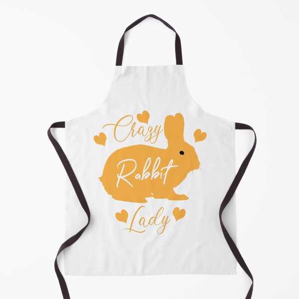 Item preview, Crazy Rabbit Lady designed and sold by UniqueDesignHub.