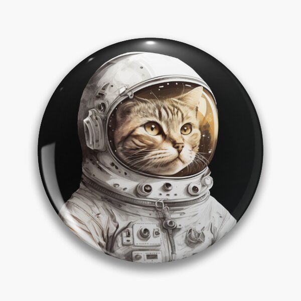 Item preview, Astronaut cat designed and sold by CruntzShop.