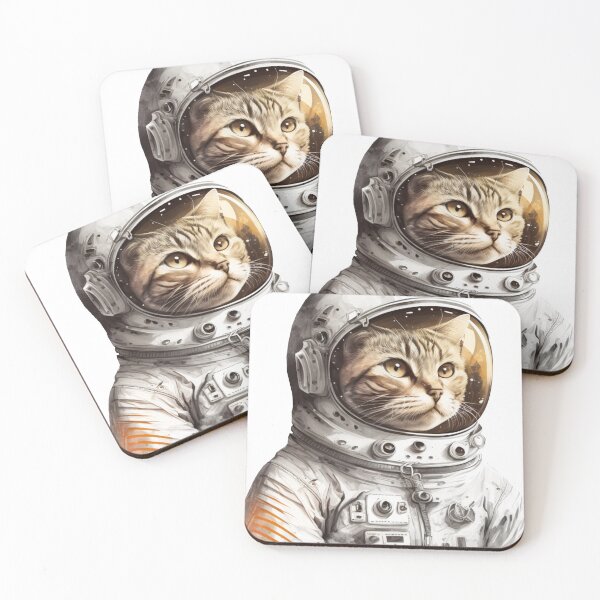 Item preview, Astronaut cat designed and sold by CruntzShop.