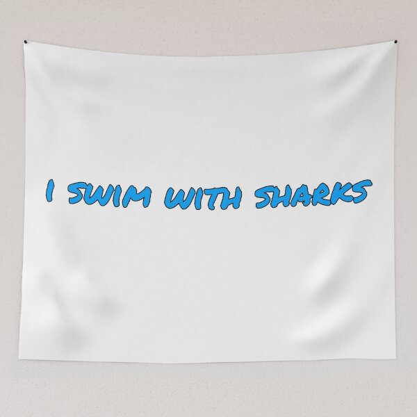 Item preview, Shark Apparel in White Design 37 designed and sold by PastyDesigns.