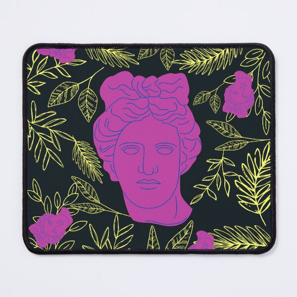 Item preview, A sculpture and leaves pattern art designed and sold by Cherrydsnshop.