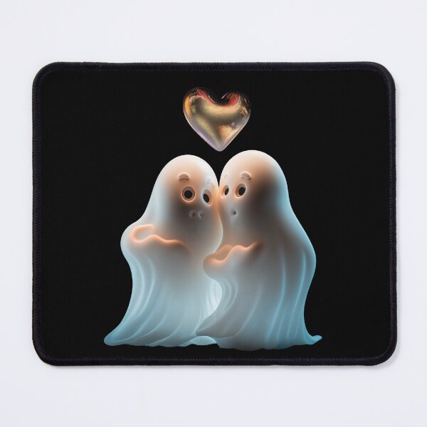 Item preview, Two cute ghosts in love designed and sold by Simone Davino.