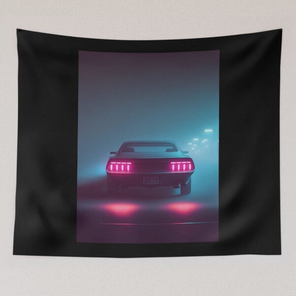 Item preview, Ford Mustang Vaporwave designed and sold by 99Posters.