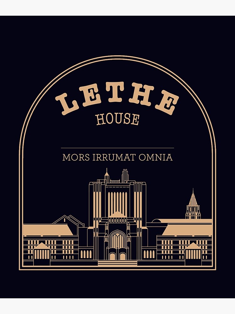 Lethe House — Mors Irrumat Omnia Art Board Print for Sale by chelseareads