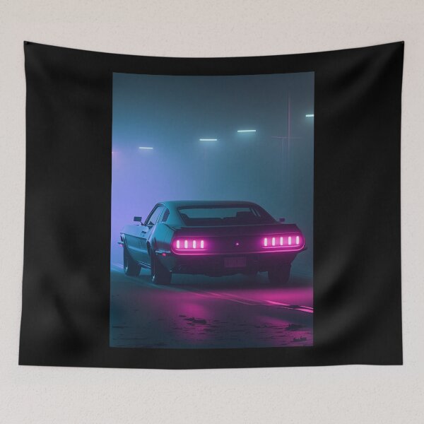 Item preview, Ford Mustang Retrowave designed and sold by 99Posters.
