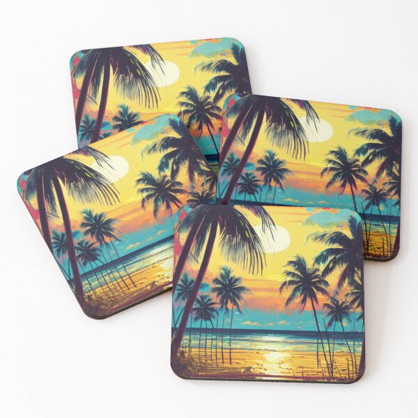 Item preview, The Warmth of the Setting Sun - Tropical Paradise at Sunset designed and sold by WBP Mart.