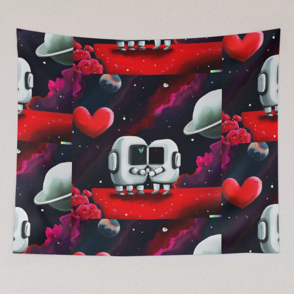 Item preview, The Love in Space on St Valentine's Day from the First Date to Marriage designed and sold by MagnaSpes.