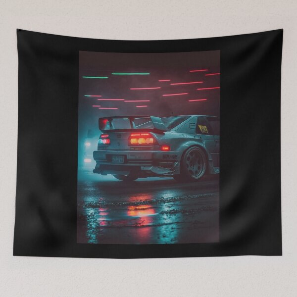 Item preview, Toyota Supra MK4 Vaporwave designed and sold by 99Posters.