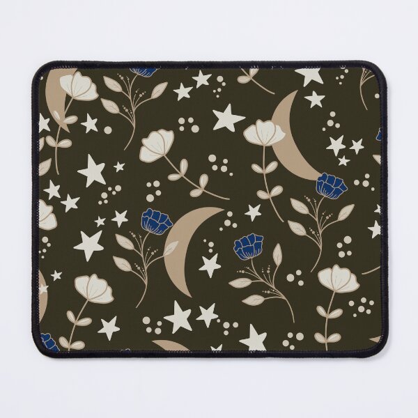 Item preview, Boho Celestial Moon Flowers designed and sold by ChantalDesign.