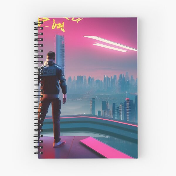 Item preview, Android In a Cyber Punk Future City designed and sold by Ink Art Design.