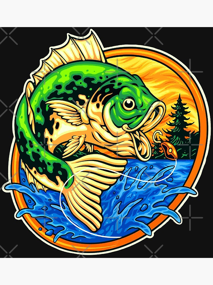 Disover Big fish stalker For professional fishermen Best Art Premium Matte Vertical Poster