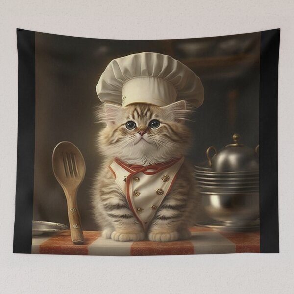 Item preview, Cat Chef: The funniest and most elegant cats in the kitchen with Cat Chef designed and sold by BeerBot.