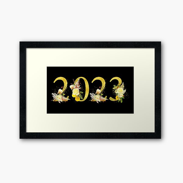 Item preview, 2023 year retro,gold,floral designed and sold by cutecrazytshirt.