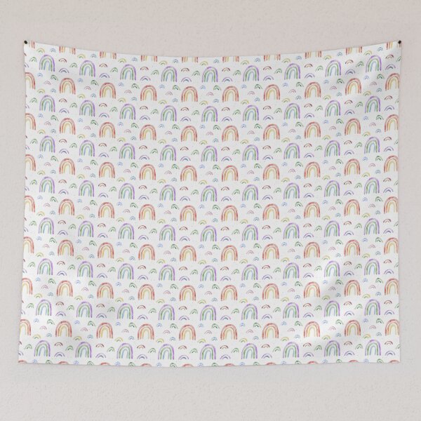 Item preview, Cute rainbow pattern | Patterns for girls | Colorful Patterns designed and sold by Fern and Quill.