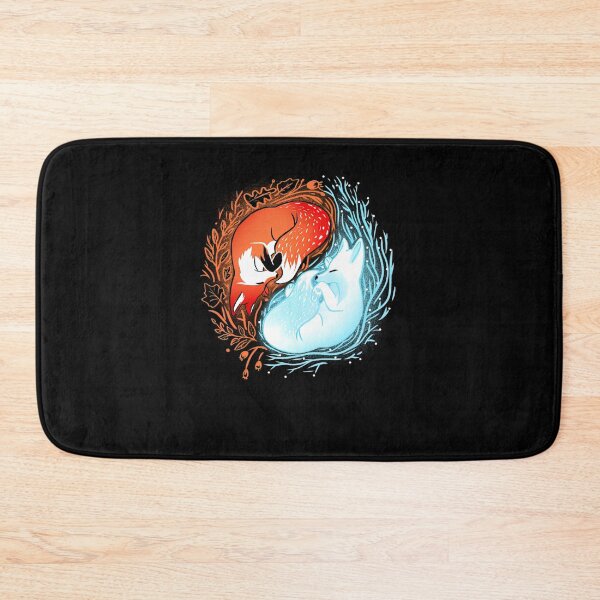 Item preview, Autumn and winter fox designed and sold by Lisa Kerr.