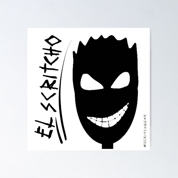 Item preview, El_Scritcho (borderless version) designed and sold by Scritchbeat's Official Merch.