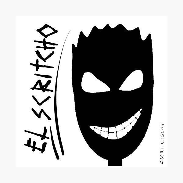 Item preview, El_Scritcho (borderless version) designed and sold by Scritchbeat's Official Merch.