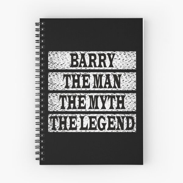 Item preview, Barry The Man The Myth The Legend designed and sold by GaryDobson.
