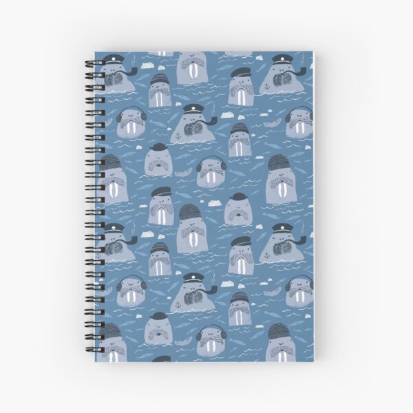 I Am The Walrus Spiral Notebook