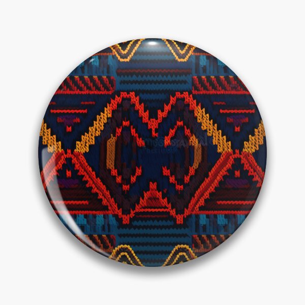 Item preview, American Ethno Jacquard, textile, traditional, cultural, ethnic, design, decoration, style, weaving, indigenous, craftsmanship, heritage, history, color, motif designed and sold by FewCaratArt.