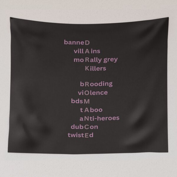 Item preview, Dark Romance | Words | Reader designed and sold by chelseahill712.