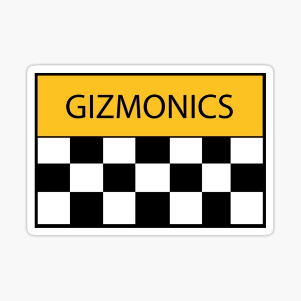 Gizmonics Institute Emblem Sticker For Sale By Wolffdj Redbubble