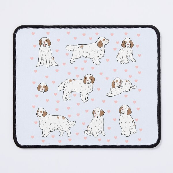 Item preview, Clumber spaniel Dog cute illustration pack designed and sold by Yarafantasyart.