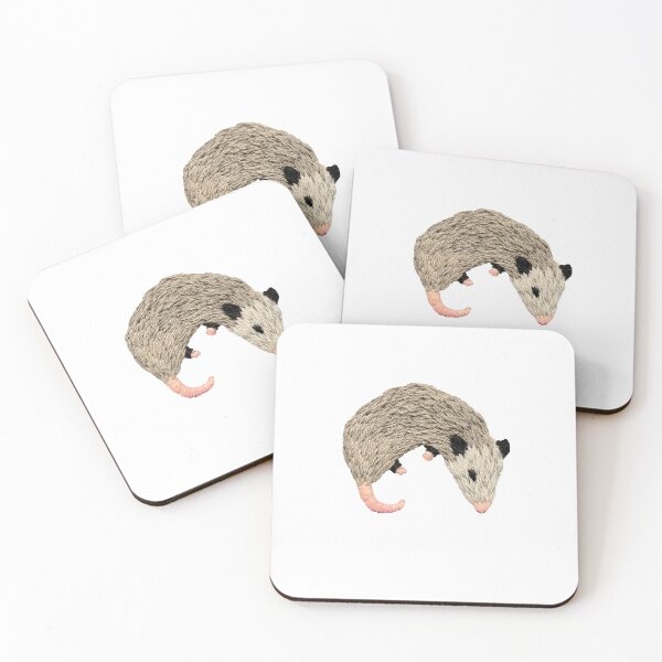 Item preview, Little Possum Embroidered Patch designed and sold by moonfawnco.