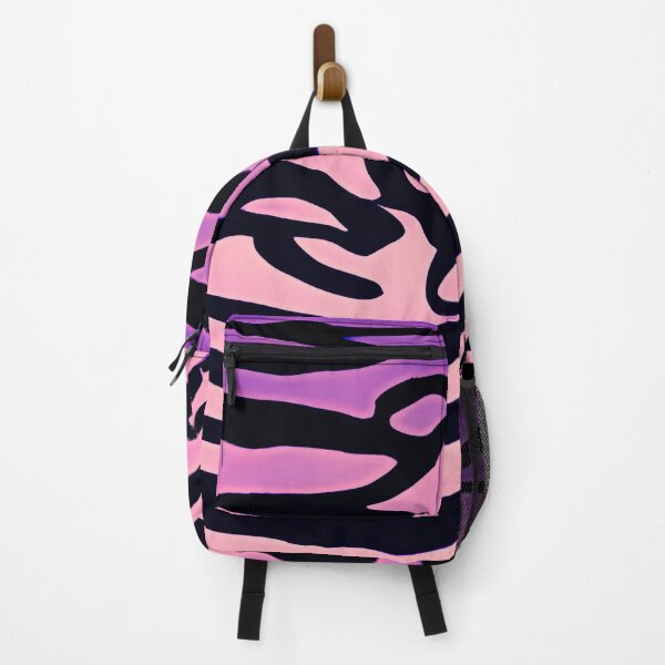 Item preview, Pink and Purple Abstract Zebra Stripes designed and sold by asurtiumgreen.