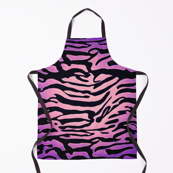 Item preview, Pink and Purple Abstract Zebra Stripes designed and sold by asurtiumgreen.