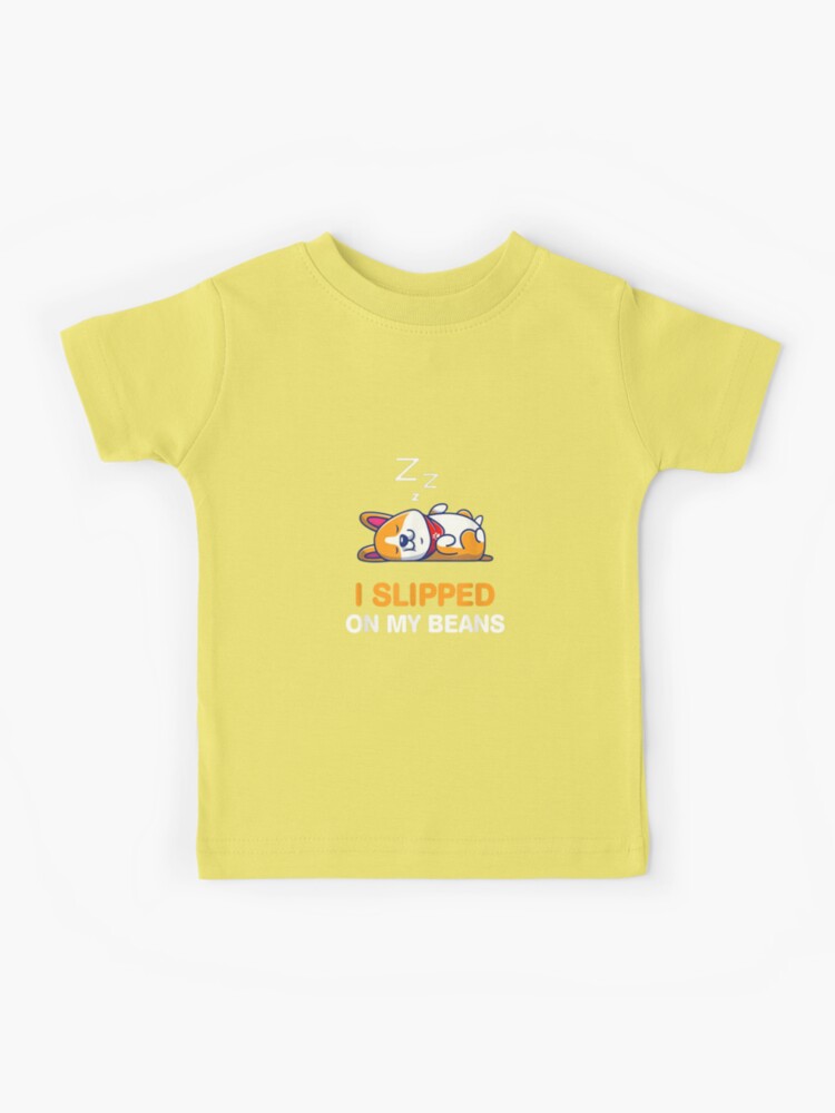 Camiseta para niños for Sale con la obra «Me resbalé en mi camisa de  frijoles, camisa de bingo de Bluey, camisa de abuelitas de juego, camisa de  la familia de Bluey, camisa