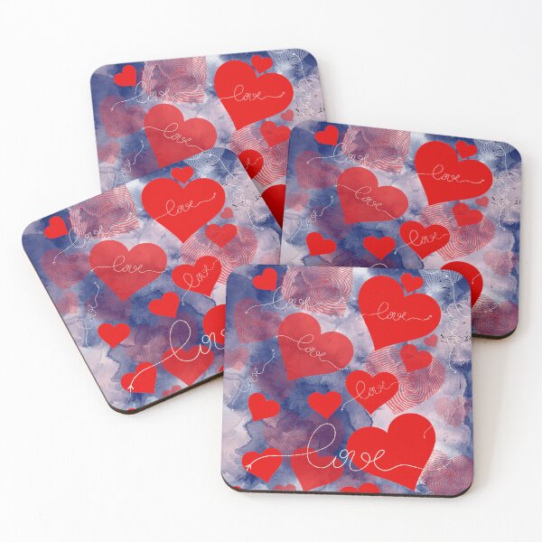 Item preview, hearts falling from the sky designed and sold by NorthV.