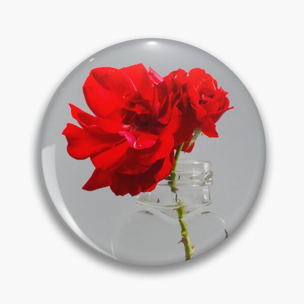 Item preview, Rose in a Heart Shaped Vase. Perfect for love and Valentines designed and sold by Paddyb17.