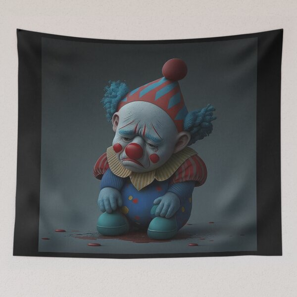 Artikelvorschau, Trauriger Clown entworfen und verkauft von TheArtfulAI.