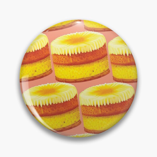 Item preview, Delicious Pineapple Upside Down Cake Pattern - Orange designed and sold by Woodchucky.