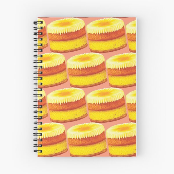 Item preview, Delicious Pineapple Upside Down Cake Pattern - Orange designed and sold by Woodchucky.