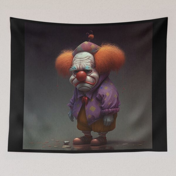 Artikelvorschau, Trauriger Clown entworfen und verkauft von TheArtfulAI.